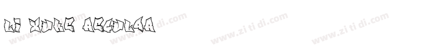 Li Xuke Regular字体转换